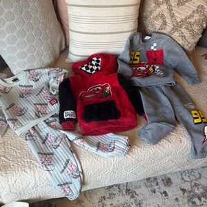 3T lightning McQueen boy clothing
